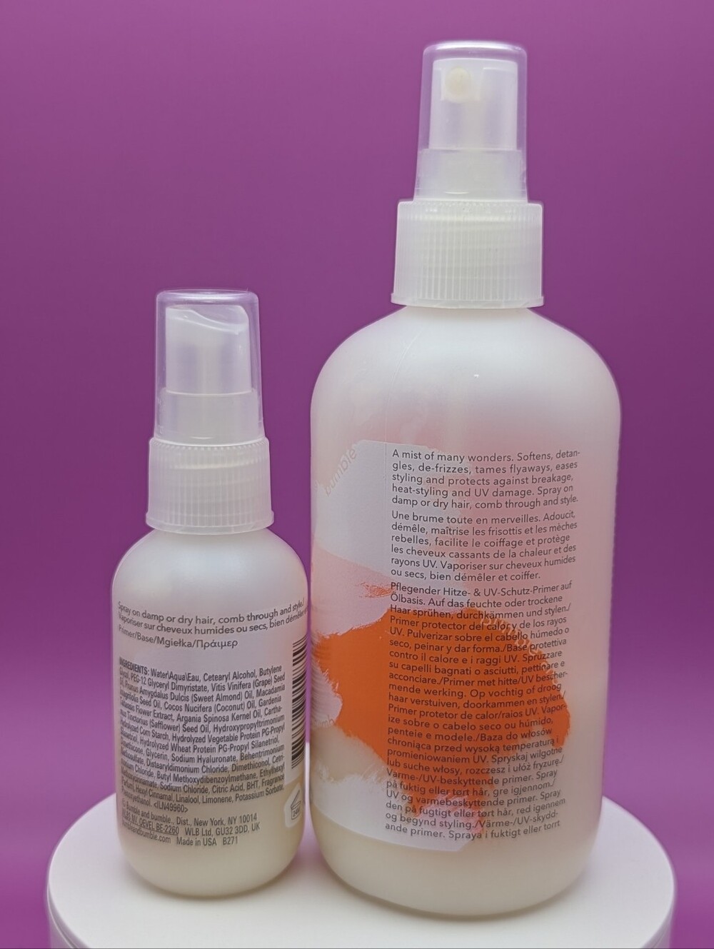 Bumble and bumble Hairdresser's Invisible Oil FS & TS Primer Used + TS Oil VGC - Picture 2 of 9
